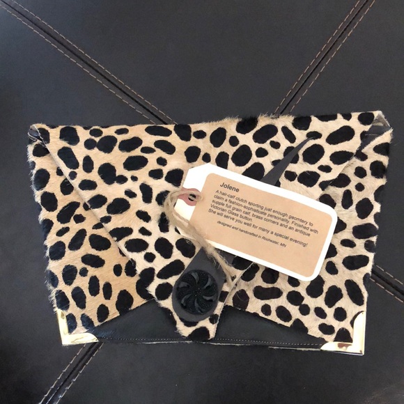 Calf hair clutch purse - Picture 5 of 5